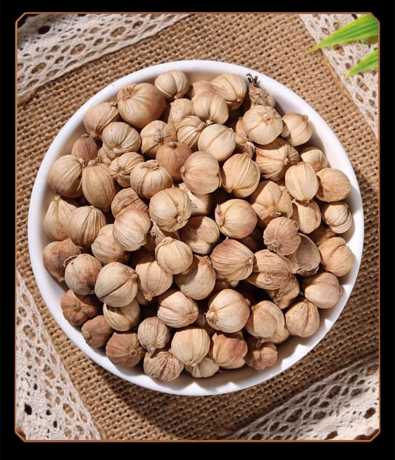 White Cardamom Bai Dou Kou 50g Dried Amomum Kravanh Fruit Whole Spice for Hot Pot Braising and Culinary Use in use