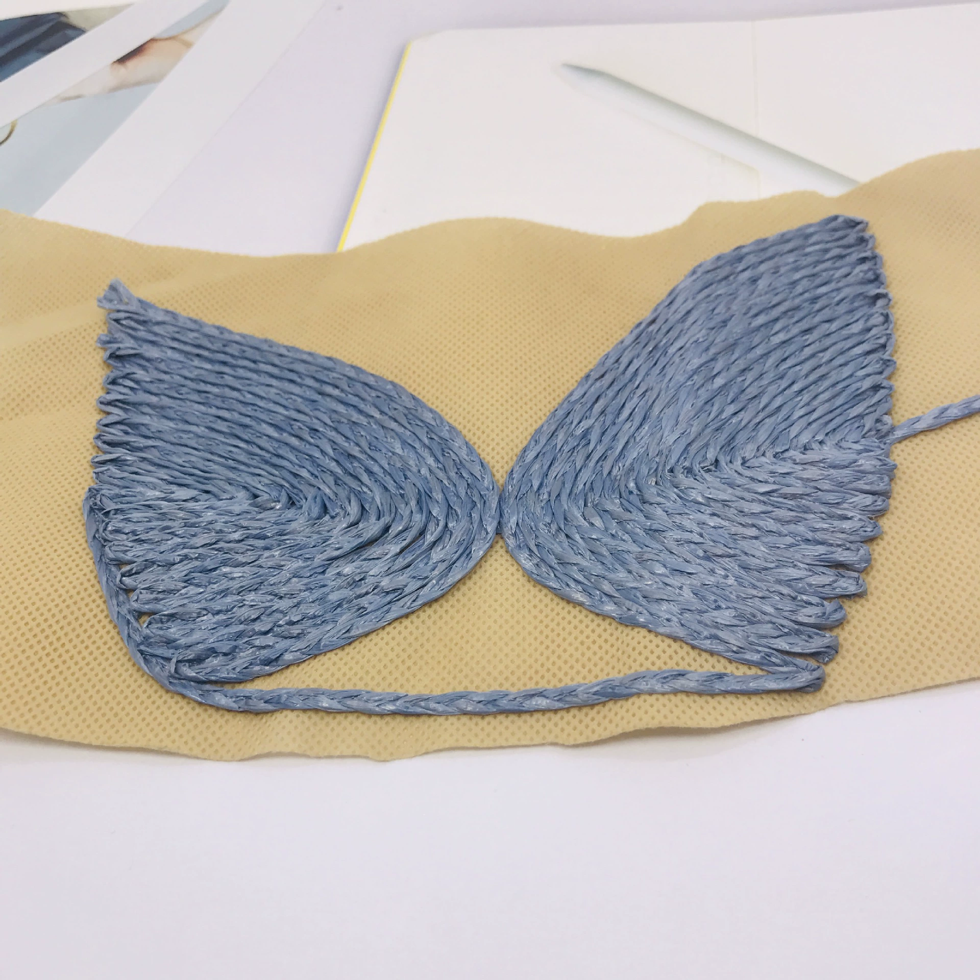 Производитель поставляет электрическую вышивку для обуви PP трава аксессуары для обуви