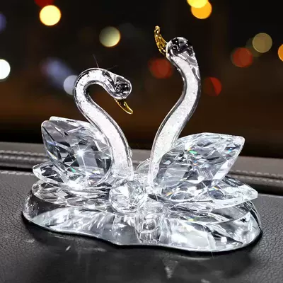 Car ornaments — Decoration Perfume, Creative and - white-swan