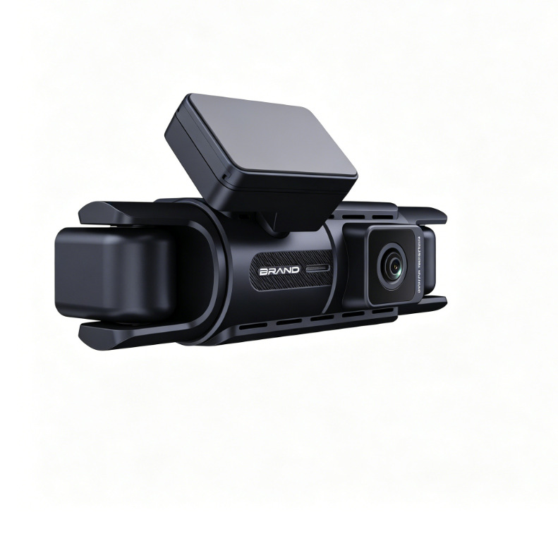 Cross-Border Hot-Selling Four-Channel Panoramic Driving Recorder with 3.4inch Ips High-Definition Display Screen and Four-Way Recording