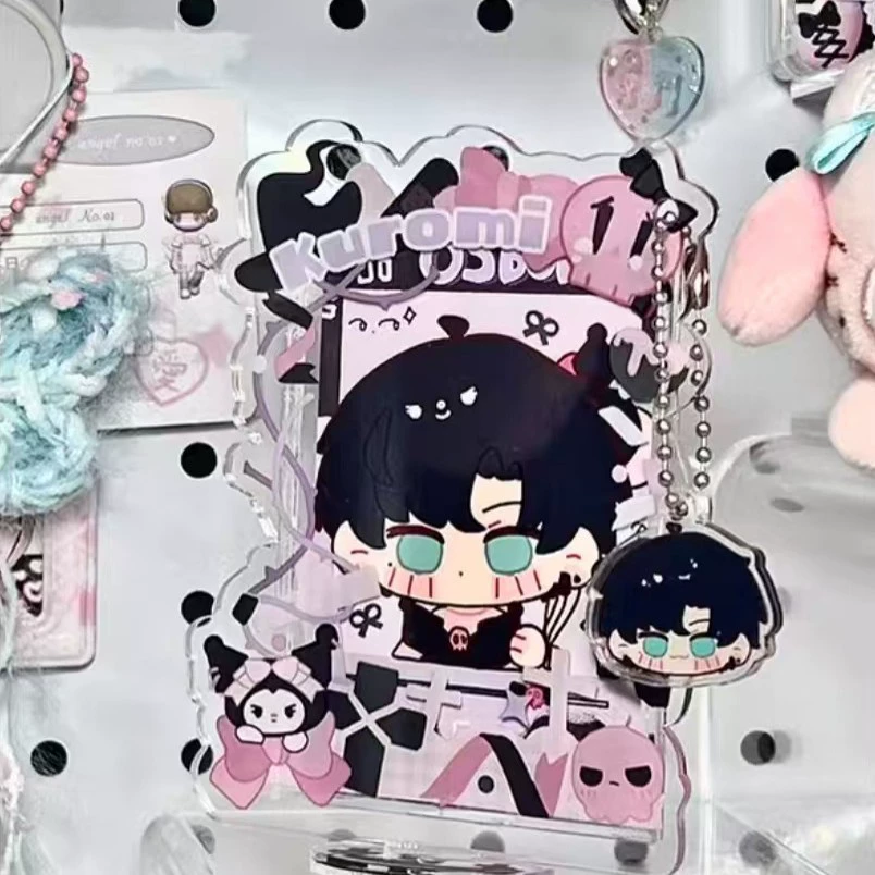 Акриловая подставка Sanrio, трехдюймовая небольшая карточная настольная подставка-стенд, декоративный аксессуар