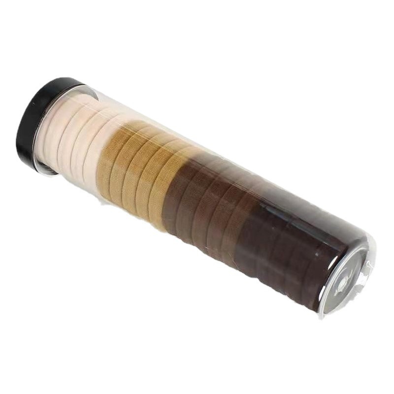 Anillo de toalla enlatado cuerda de pelo de cola de caballo alta cuerda de pelo internet popular anillo de pelo nueva banda de goma de alta gama cuerda de pelo duradera