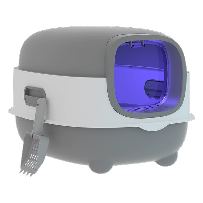 Трансграничный кошачий песчаный шкафь негабаритный полностью закрытый для защиты от брызг