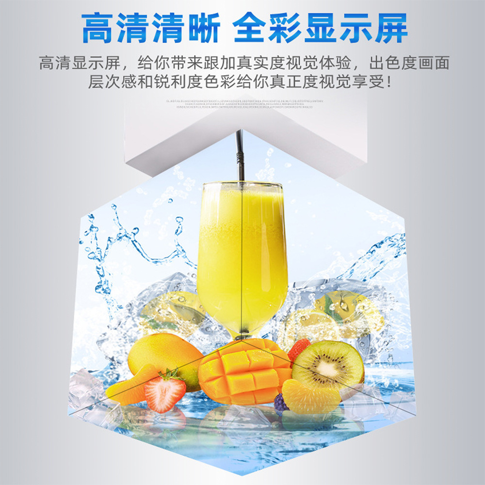 Pantalla de cubo de Rubik LED a todo color de la firma Pantalla de publicidad electrónica LED creativa Control remoto del teléfono móvil Conecte la pantalla