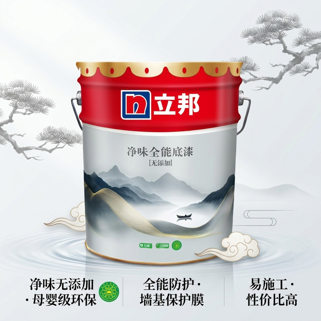 Nippon Paint odorless universal primer interior wall latex paint indoor household self brushing pain
