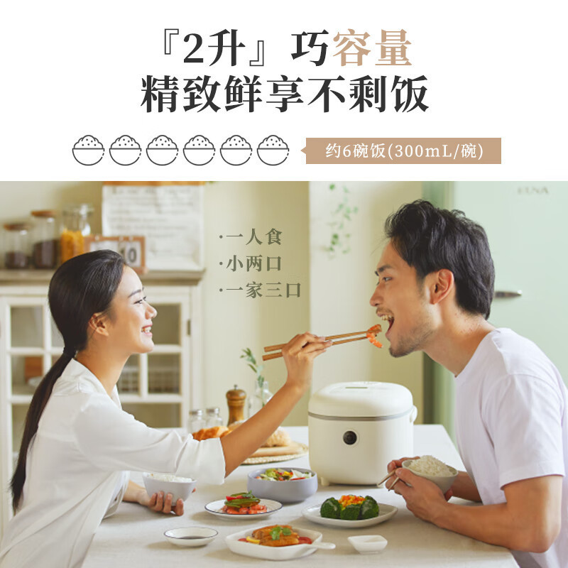 熊 (熊) 炊飯器小型多機能薪元釜内胆炊飯器2l DFB-B20A1|undefined