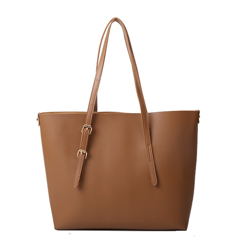 Tote bag large bag for women new trendy Internet celebrity texture soft leather large capacity versatile foreign style handbag mother-in-law shoulder bag