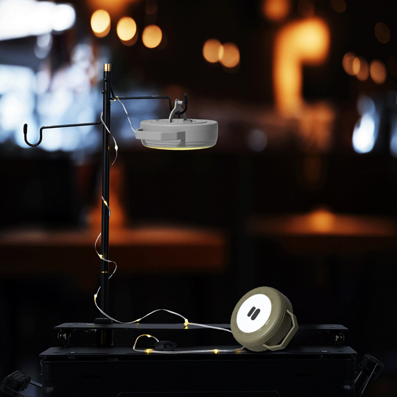 Transfronterizo nueva lámpara de cinta de medición campamento de campamento de campamento de lámpara de iluminación de atmósfera multifuncional lámpara de iluminación de estrellas