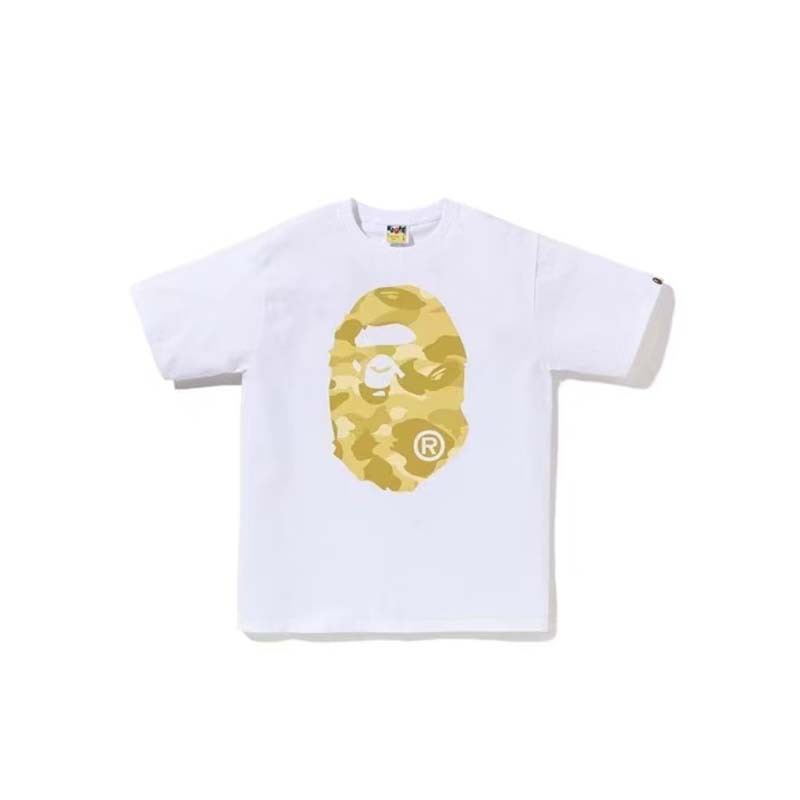 クロスボーダー卸売潮ブランド BAPE エイプヘッド半袖シャークトップ T シャツ供給 240 グラム半袖