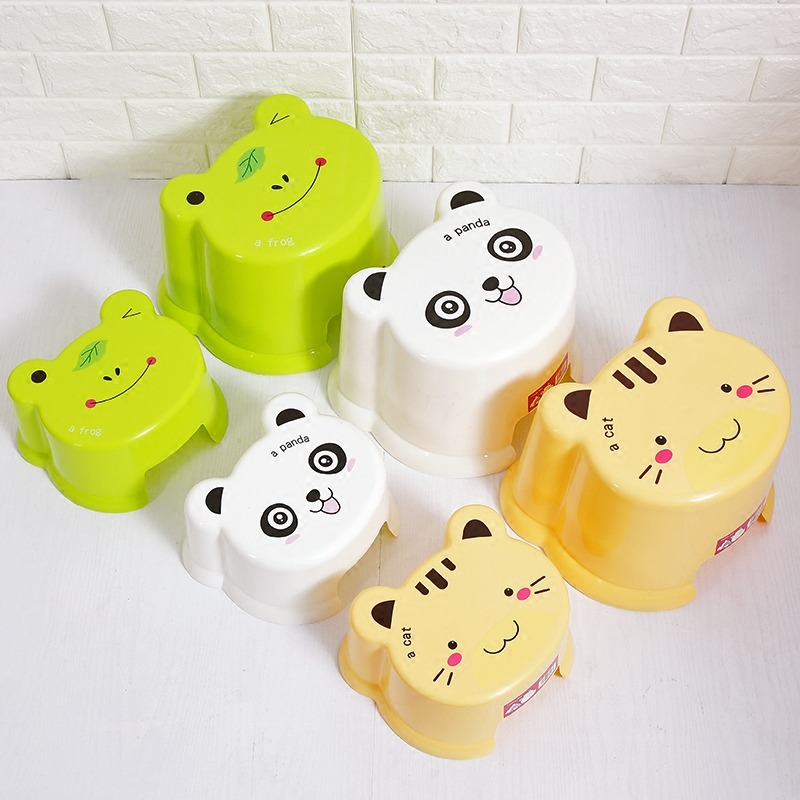 Household small stool children's stool cute plastic stool round…