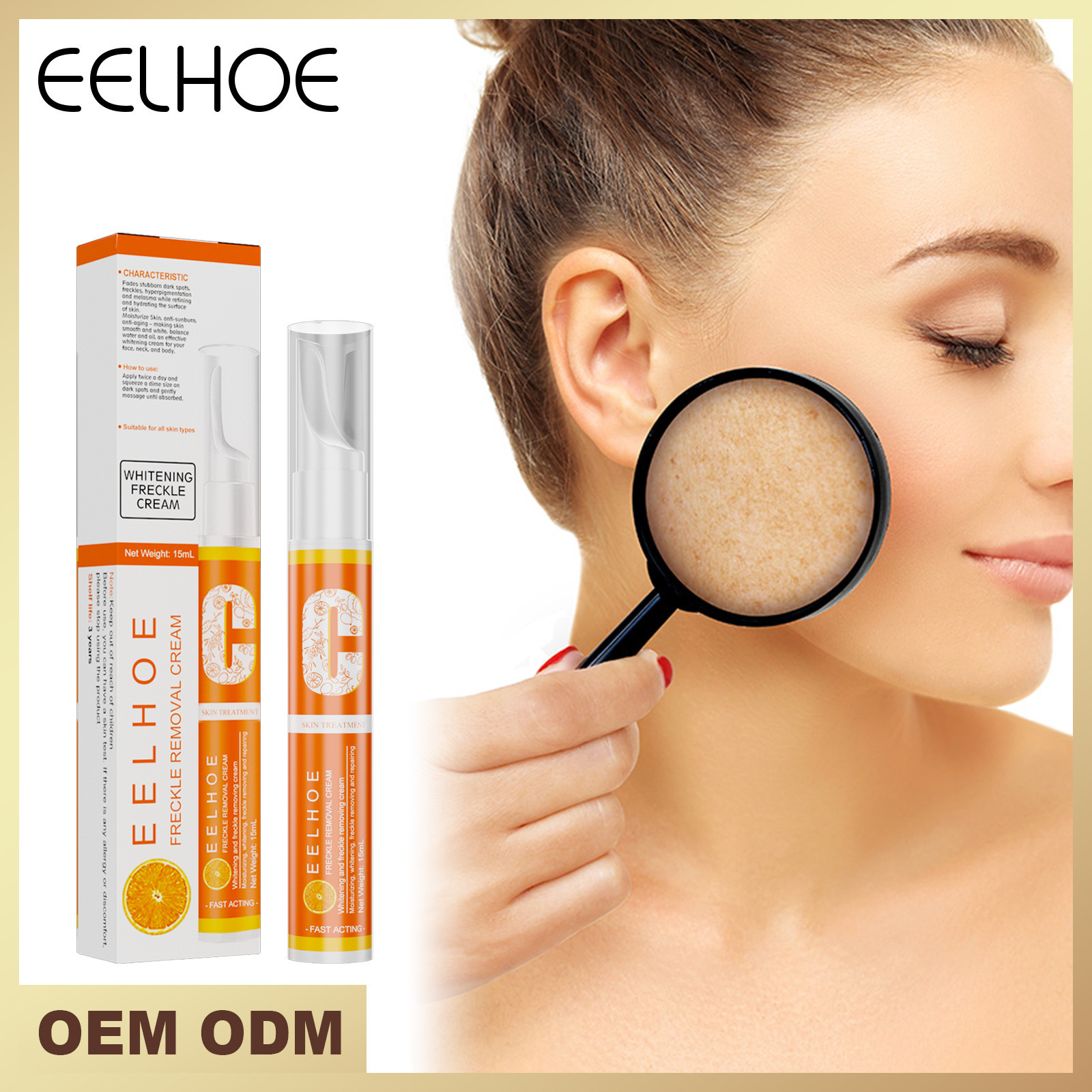 Eelhoe Facial Care Solution Gentle Care for Smooth Facial Skin, Moisturizing, Delicate and Radiant Daily Care Solution