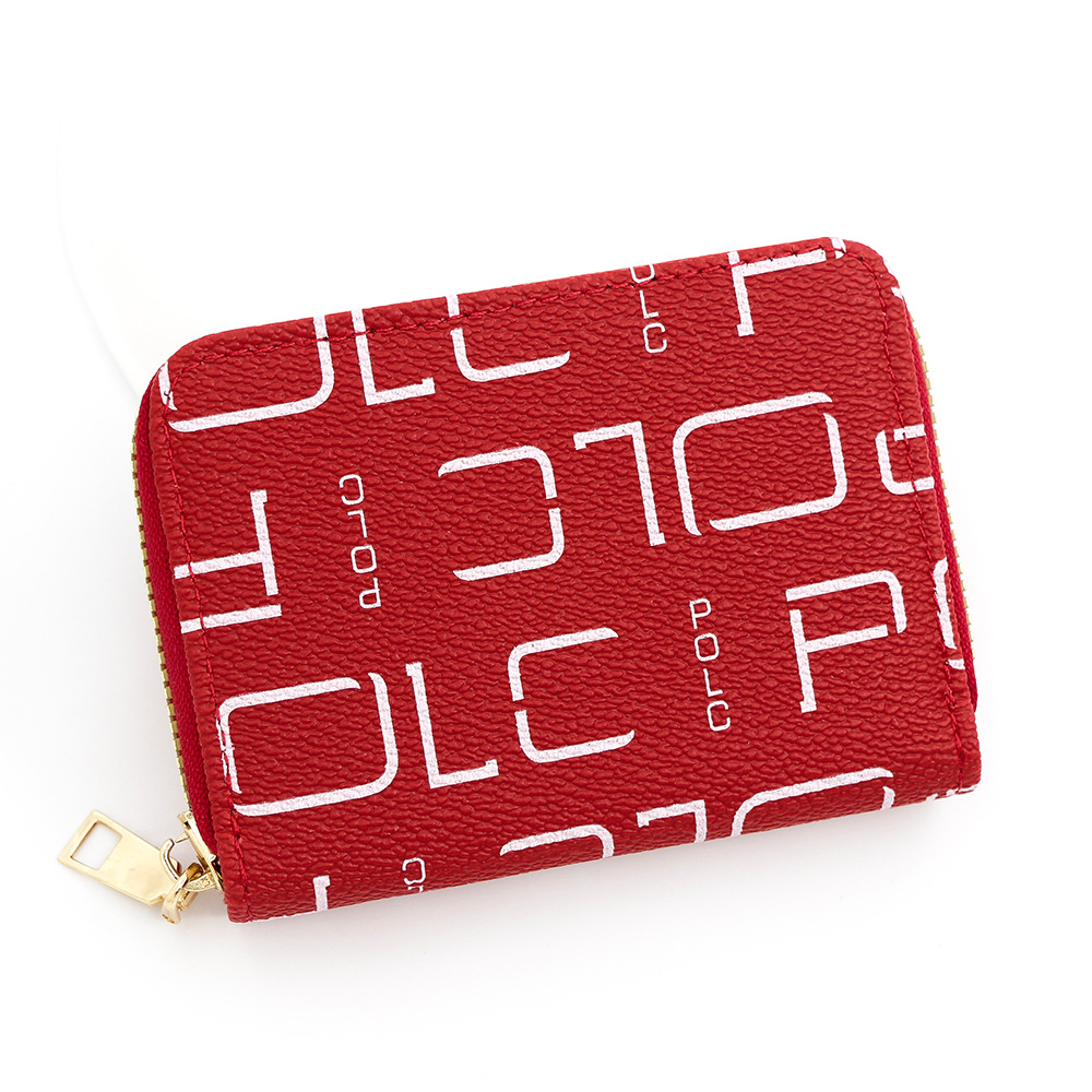 Bolsa de tarjetas de impresión de estilo europeo y americano, bolsa de tarjetas, bolsa de tarjetas, bolsa de cambio, bolsa de cremallera, monopolio transfronterizo