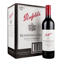 澳大利亚红酒蔻兰山设拉子赤霞珠干红葡萄酒螺旋盖750ml14.5%vol