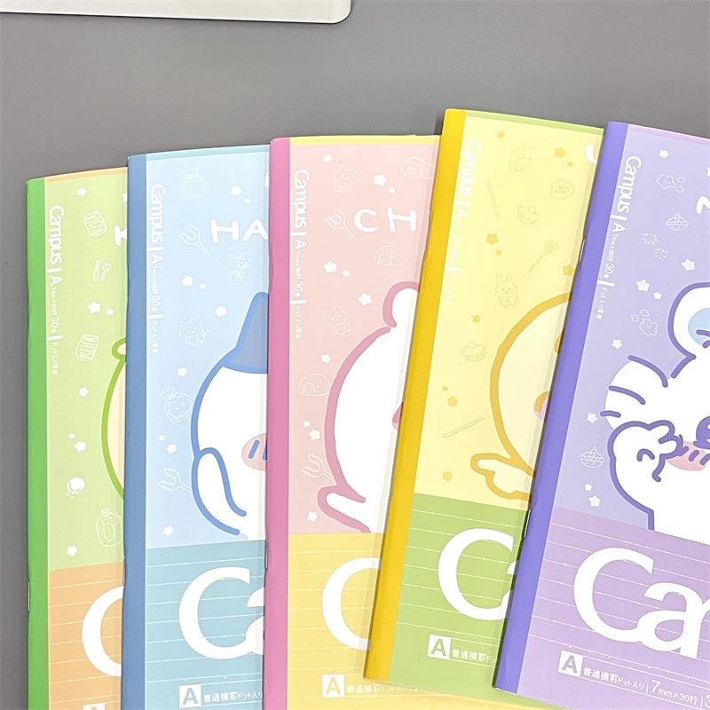 日本アニメかわいい Jiyika ノートブック高価値 b5 横線厚みのある宿題ブックソフト表面コピー日記