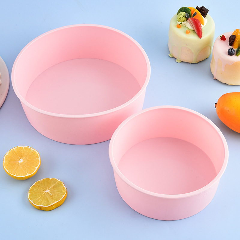 ラウンドケーキ型シリコンモールドベーキングパンマルチサイズケーキ研削ツールアマゾンホットモールド卸売|undefined