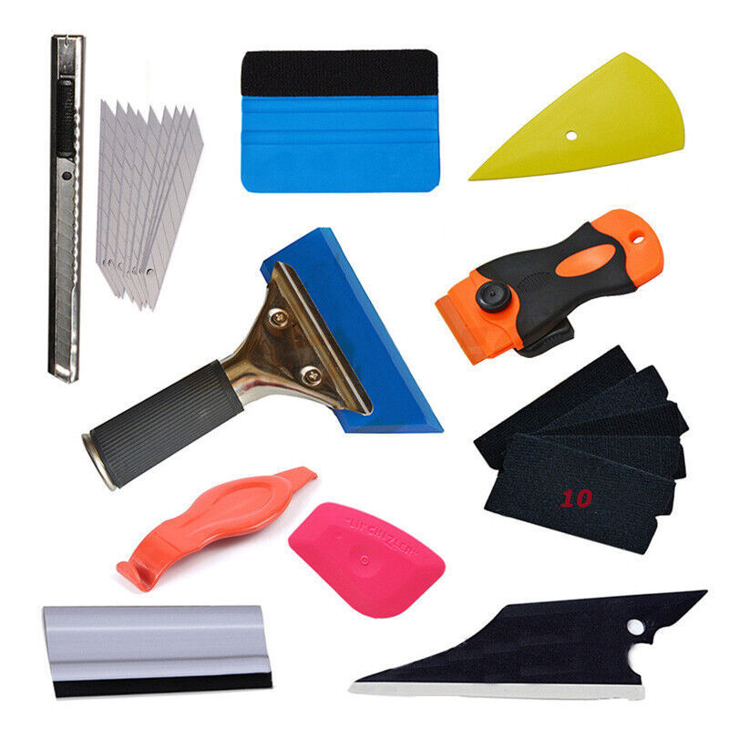 Auto film tool suit window solar film special tool beef tendon hard scraper tool cross-border suit