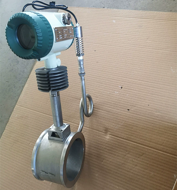 Интеллектуальный фланец карты вихревой расходомер LUGB паровой вихревой расходомер сжатого воздуха пара на батарейках