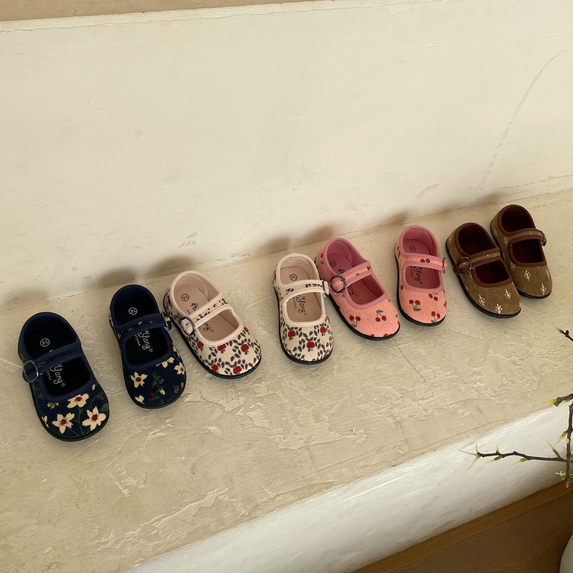 Title 8, Meisjes Sen Series bloemen klittenband retro st...