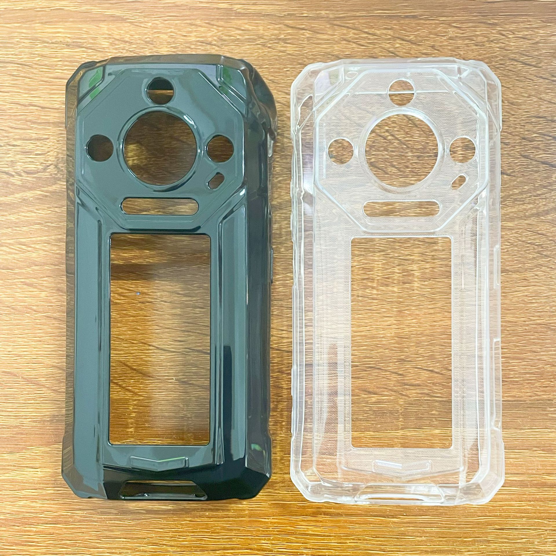 适用欧乐风Ulefone Armor 33 pro手机壳保护套TPU透明黑彩绘素材