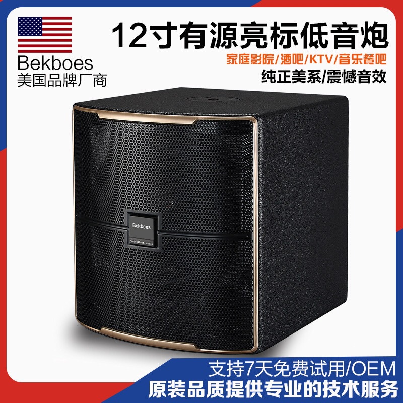 US 12/15/ 18inch Active and passive subwoofers, high-power, for KTV, bars, and home use, ultra-low bass US 12/15/ 18inch Active and passive subwoofers, high-power, for KTV, bars, and home use, ultra-low bass