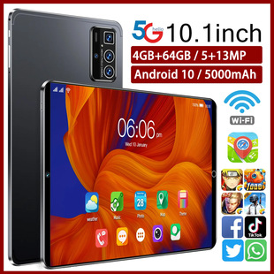 New Popular Tablet Computer Cross-Border Foreign Trade Call Hd Screen 4Gb+64Gb Android Tablet (Hot Model)