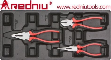 尖嘴钳斜口钳钢丝钳汽修五金工具组套