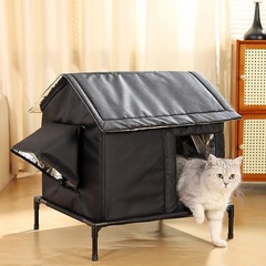 Amazonベストセラー猫小屋屋外イッカク断熱猫小屋折りたたみ猫ケージ猫防雨ハウス防雨猫小屋