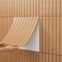 3d立体木纹自粘防水墙贴