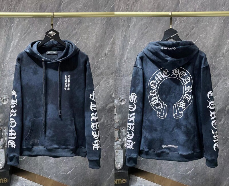 25ss正确版Chrome Hearts 克罗伈十字架连帽卫衣百搭潮流时尚批发|undefined