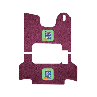 Electric vehicle foot mat Xinghan CA200TT Electric - emma-xinghan-ca200-three-wheel-burgundy-foot-pad-safe-entry-and-exit-free-velcro