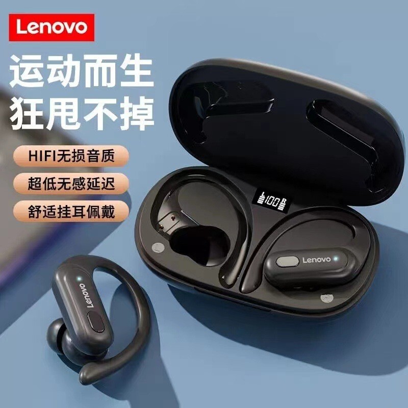 Lenovo Thinkplus Xt80 True Wireless Bluetooth Digital Display Tws Earphones Over-Ear Sports In-Ear Low Latency