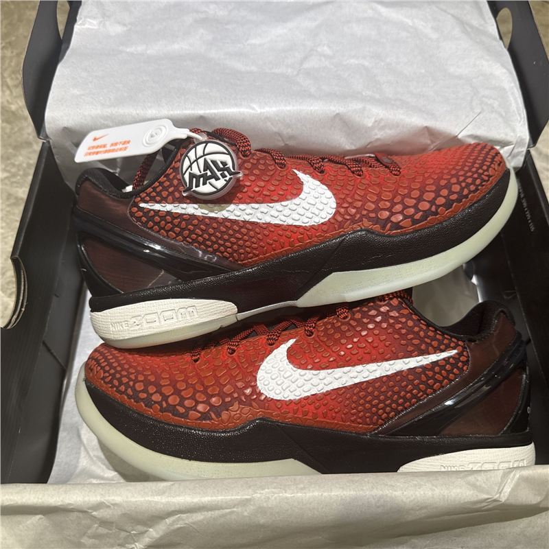 Kobe 6 All-Star Zapatos de baloncesto para hombres y mujeres después de la temporada Air-coated carbon resistente al desgaste