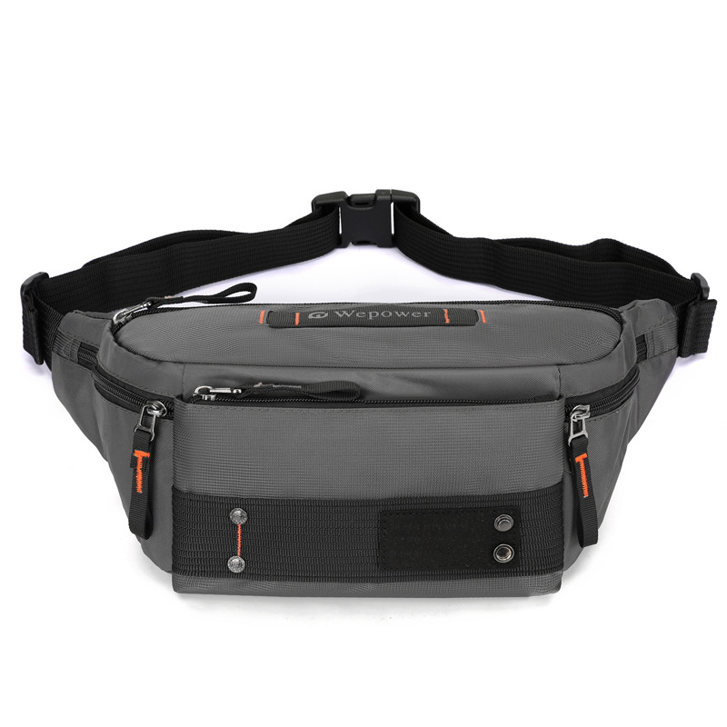 WEPOWER nuevo tipo de bolso de cintura al aire libre, bolso de hombro de moda, bolso de hombro impermeable, bolso de pecho para correr y montar