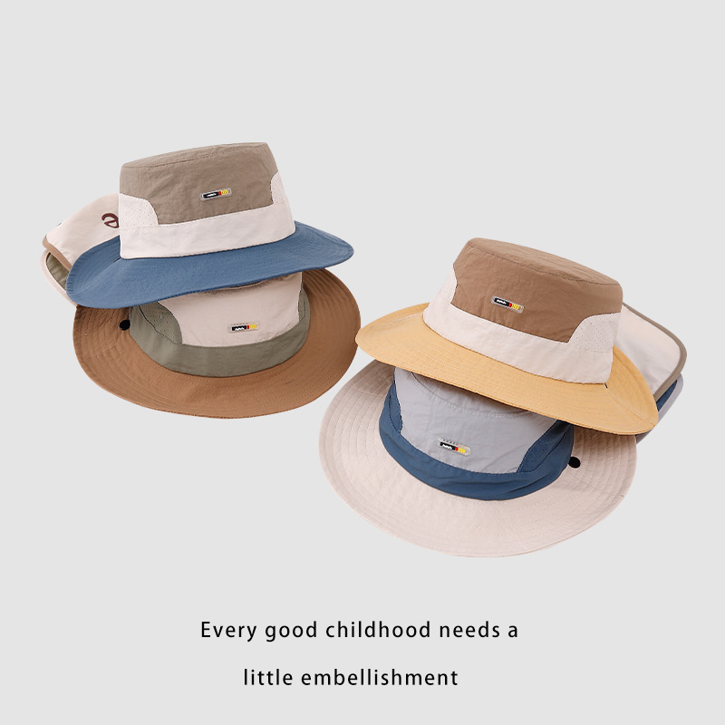 Sombreros solares para niños sombreros solares para niños sombreros de verano sombreros de sol para niñas sombreros de pescador secado rápido primavera y otoño