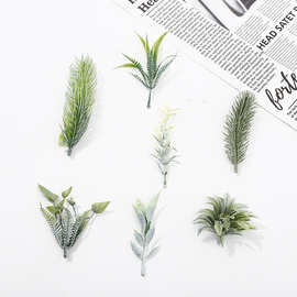 仿真绿植手工diy手工材料酒店旅馆室内装饰假花场景布置摄影道具