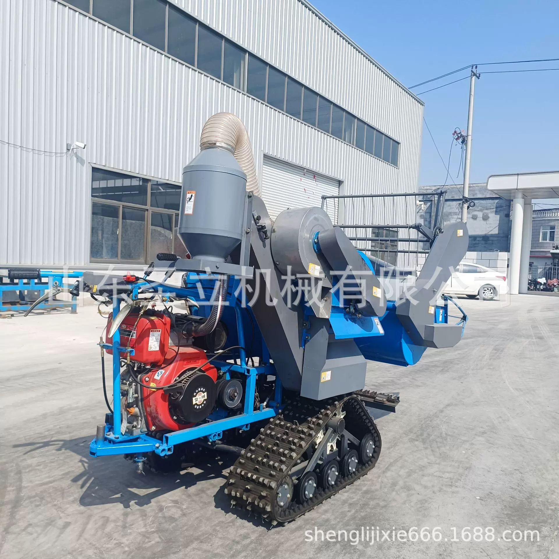 195型号山区泥田接袋式水稻收割机秸秆粉碎还田小麦农机山区专用