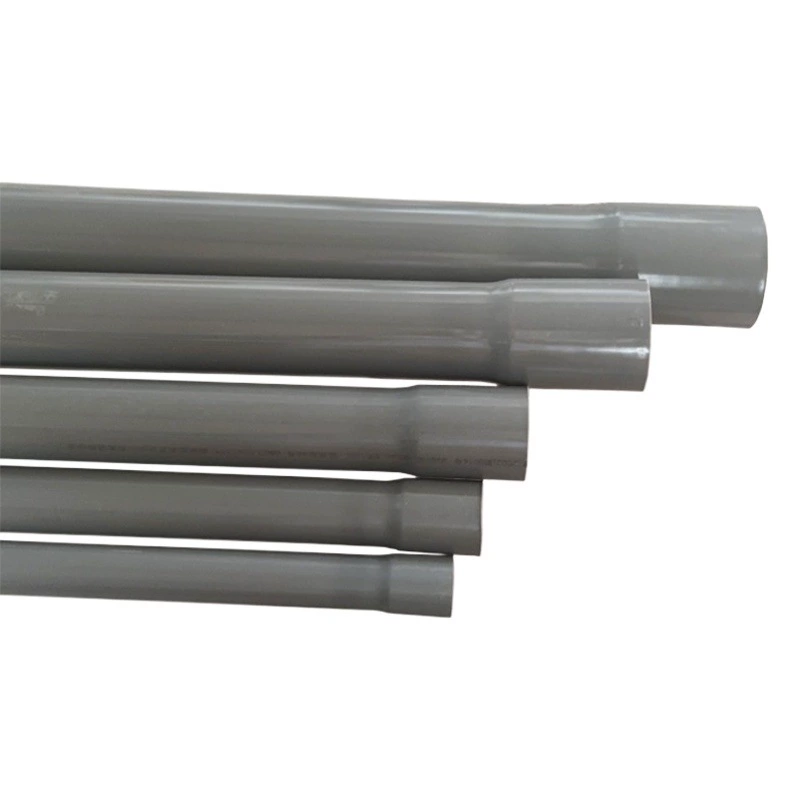 Formosa Huaya UPVC водопроводные трубы PVC-U антикоррозийные серые аксессуары для питьевой воды оптом 110