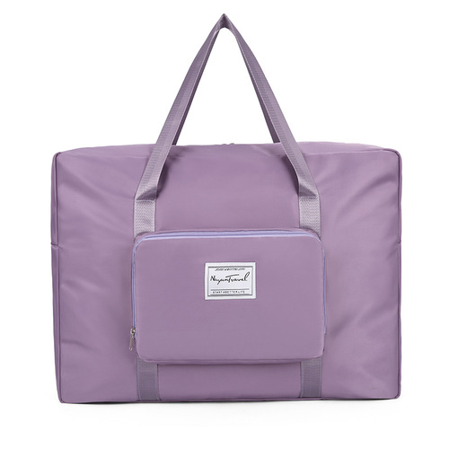 New large-capacity travel storage bag short-distance luggage bag trolley portable women's foldable travel storage bag