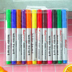 Children's water painting colorful floating pen children's magic water floating pen erasable whiteboard pen floating pen wholesale