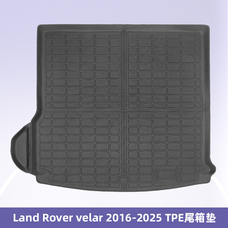 Para Land Rover velar 2016 - 2025 3D todo el tiempo TPE almohadilla de pie cojín de colateral