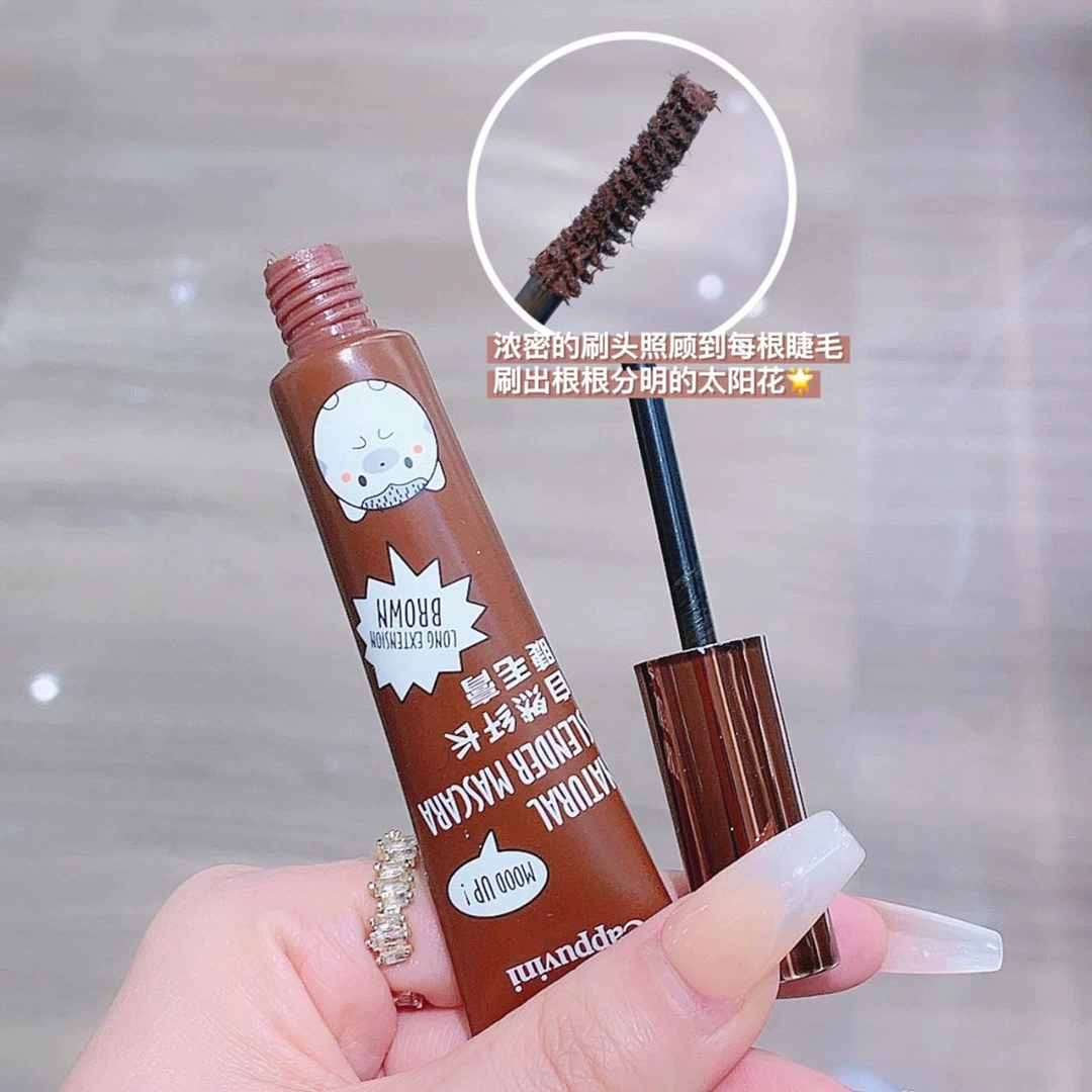 卡泡维妮 Toothpaste, плотная длина завивки водостойкая тушь для ресниц, без разводов