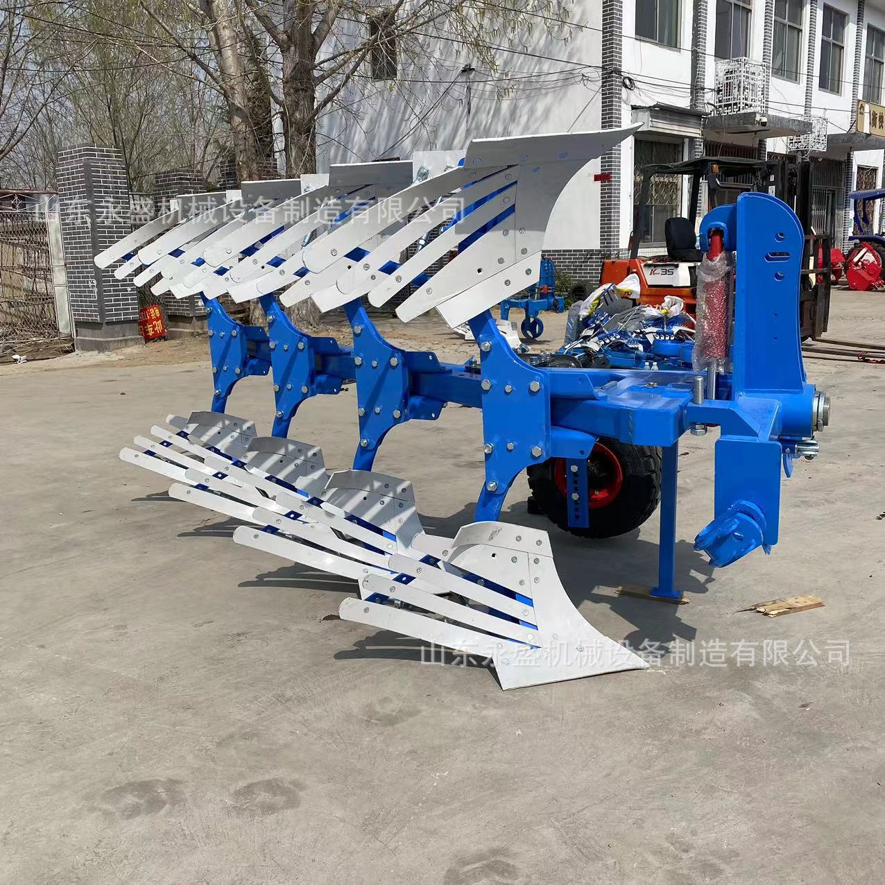 农用425/427/430型栅条式液压定幅翻地犁 四铧农田深翻犁地机定金