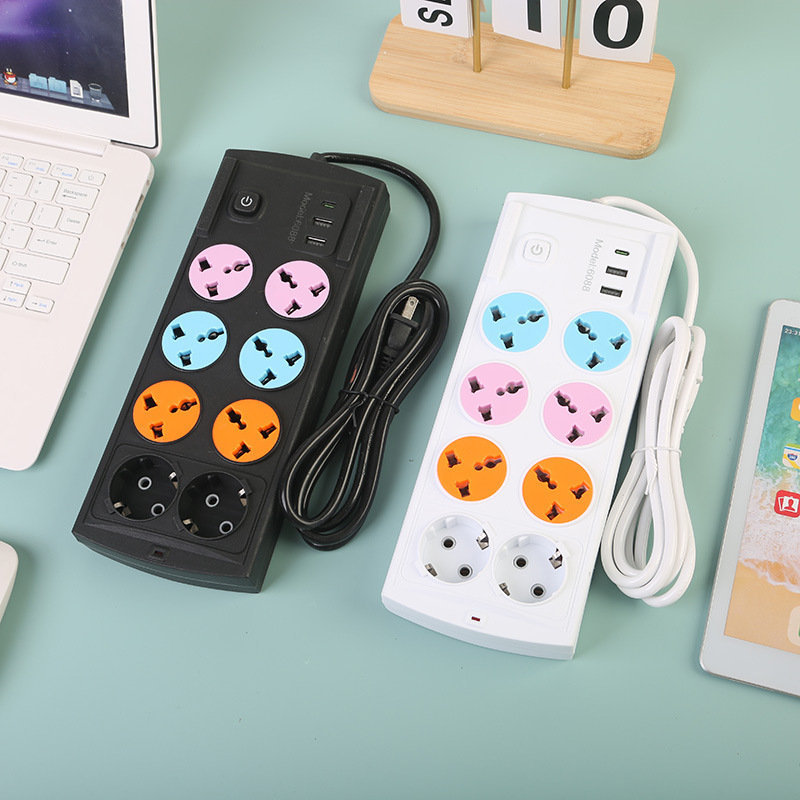 Comercio exterior agujero universal agujero + agujero europeo negro y blanco doble cara de color estándar británico estándar europeo paquete de bolsa estándar estadounidense