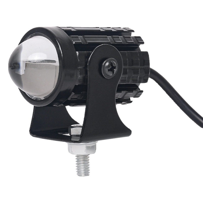 Luces para vehículos eléctricos, focos para motocicletas, faros LED, bombillas de cañón pequeñas de luz potente, luces auxiliares ultrabrillantes impermeables de 12-80v