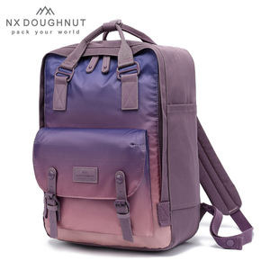 2022NX DOUGHNUT new junior high school schoolbag female Korean high school backpack large capacity durable backpack
