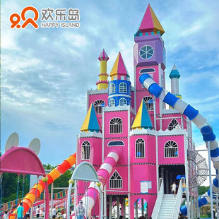Internet Celebrity Amusement Equipment Manufacturer, Non-Powered Park Planning, Non-Standard Amusement Facilities, Custom-Made Combination Slide Design