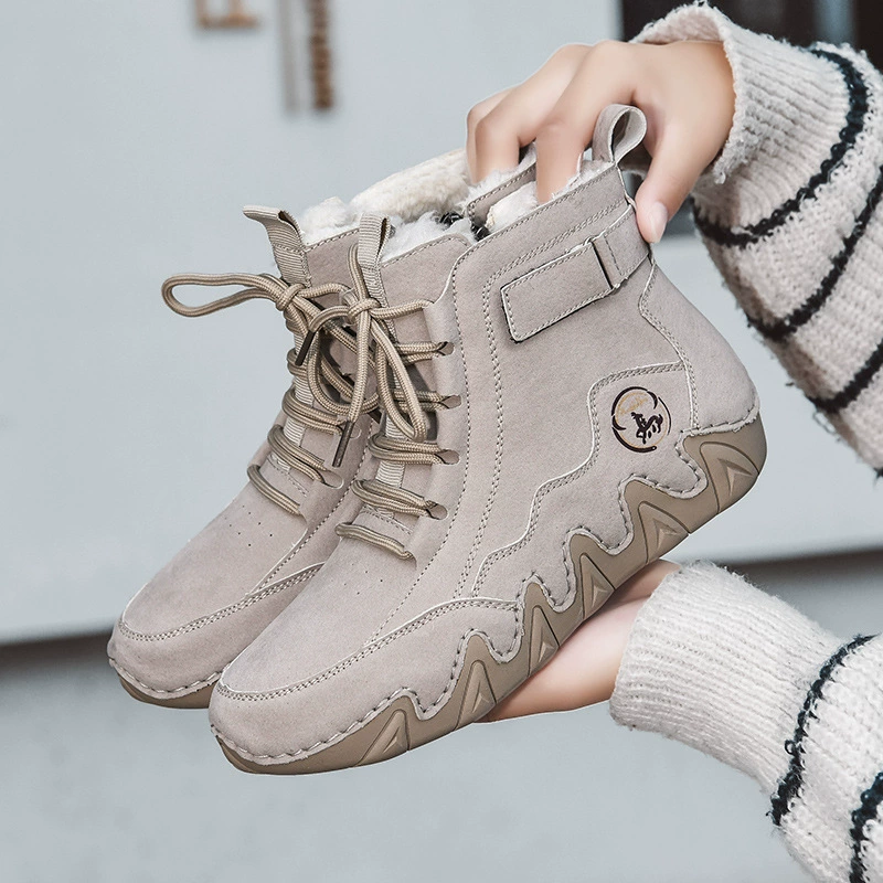 Трансграничные новые женские ботинки с осьминогом большой размер ботинки Мартин женские весенние осенние кожаные ботинки на открытом воздухе