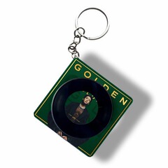 防弾JUNGKOOKジミンVジンアルバム回転CDアクリルキーホルダーストラップスターグッズ