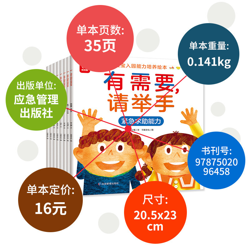 入園児の能力開発絵本 2～6歳向け全8巻セット 幼稚園入学準備児童書 正規品|undefined