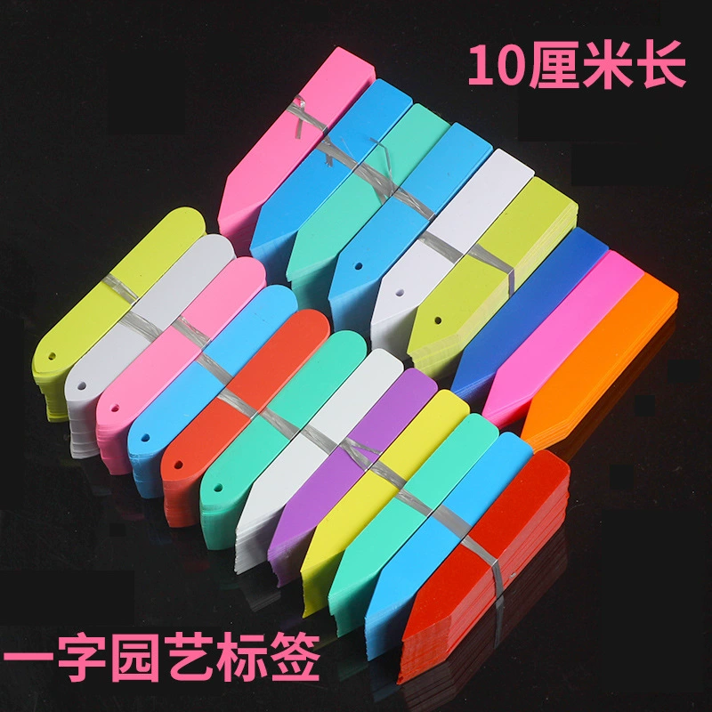 Утолщенная Этикетка из одного слова пластиковая Водонепроницаемая этикетка садовая карта этикетка для суккулентов Цветочная этикетка